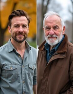 ageing shifts agears at 2 stages of life